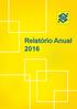 Relatório Anual 2016