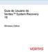 Guia do Usuário do Veritas System Recovery 16. Windows Edition