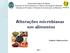 Alterações microbianas em alimentos Wladimir Padilha da Silva