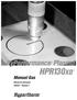 HyPerformance Plasma. Manual Gas. Manual de Instruções Revisão 3