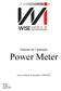 Manual de Operação Power Meter