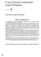 9º ano do Ensino Fundamental - Língua Portuguesa. Questão 1