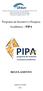 Programa de Incentivo à Pesquisa Acadêmica PIPA