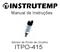INSTRUTEMP ITPO-415. Manual de Instruções. Sensor de Ponto de Orvalho