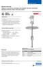 Sensor de nível Magnetorrestritivo, princípio de medição de alta resolução Modelos FFG-P, FFG-T, FFG-TP, FLM-H
