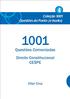 1001 Questões Comentadas - Direito Constitucional - CESPE Vítor Cruz