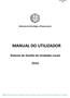 MANUAL DO UTILIZADOR. Sistema de Gestão de Unidades Locais (SUL) Gabinete de Estratégia e Planeamento