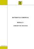 MATEMÁTICA COMERCIAL MÓDULO 1 CONCEITOS INICIAIS