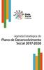 Agenda Estratégica do. Plano de Desenvolvimento Social