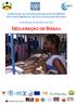 DECLARAÇÃO DE BISSAU. Celebração da Jornada Internacional da Mulher 2015 pelas Mulheres de Pesca Artesanal Africana. Guine-Bissau, 08 de Março de 2015