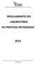 REGULAMENTO DO LABORATÓRIO DE PRÁTICAS INTEGRADAS