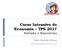 Curso Intensivo de Economia TPS 2017 Revisão e Exercícios