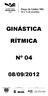 GINÁSTICA RÍTMICA Nº 04