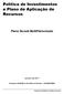 Política de Investimentos e Plano de Aplicação de Recursos