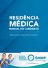 RESIDÊNCIA MÉDICA MANUAL DO CANDIDATO