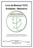 Livro de Músicas TUTO Entidades - Malandros