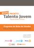 Talento Jovem Programa de Bolsas de Estudos