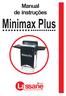 Manual de instruções. Minimax Plus. Tecnologia em encadernações