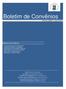 Boletim de Convênios Volume 31/edição 2 - junho de 2017