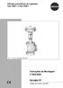 Válvulas pneumáticas de regulação Tipo e Tipo Fig. 1 Válvula de regulação Tipo Instruções de Montagem e Operação EB 8065 PT