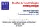 Desafios de Industrialização em Moçambique Carlos Nuno Castel-Branco Director do IESE Professor Associado da FE da UEM