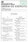 ORDEM DO EXÉRCITO S U M Á R I O 1.ª SÉRIE N.º 1/31 DE JANEIRO DE 2009 MINISTÉRIO DA DEFESA NACIONAL ESTADO-MAIOR DO EXÉRCITO