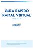 GUIA RÁPIDO RAMAL VIRTUAL
