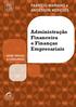 Administração Financeira e Finanças Empresariais