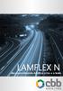 LAMFLEX N. Microrrevestimento Asfáltico a Frio e a Noite. Alta Tecnologia em Ligantes Asfálticos