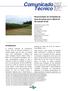 Comunicado292. Recomendação de Variedades de Cana-de-açúcar para o Estado do Rio Grande do Sul INTRODUÇÃO