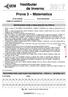 Prova 3 Matemática ... RASCUNHO PARA ANOTAÇÃO DAS RESPOSTAS PROVA 3 INVERNO 2017 GABARITO 1 17/07/ :13 INSTRUÇÕES PARA A REALIZAÇÃO DA PROVA