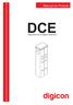 Manual do Produto DCE. Dispositivo de contagem eletrônica