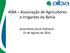 AIBA Associação de Agricultores e Irrigantes da Bahia. Assembleia Geral Ordinária 15 de Agosto de 2016