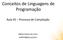 Conceitos de Linguagens de Programação