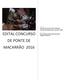 EDITAL CONCURSO. EDITAL Edital do Concurso de Ponte de Macarrão, contendo informações gerais, materiais e regras.