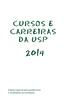 CURSOS E CARREIRAS DA USP