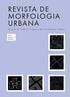 REVISTA DE MORFOLOGIA URBANA