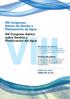 VIII Congresso Ibérico de Gestão e Planeamento da Água VIII Congreso Ibérico sobre Gestión y Planificación del Agua
