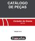 CATÁLOGO DE PEÇAS. Cortador de Grama CGT 3.0 EDIÇÃO 10-16