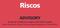 Riscos ADVISORY. Serviços de consultoría em seguros y Mercados de capitais (Banco de Atacado, Riscos, Finanças, Asset Management e Private Bank).