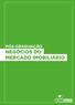 PÓS-GRADUAÇÃO NEGÓCIOS DO MERCADO IMOBILIÁRIO