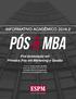 Pós-Graduação em. Primeira Pós em Marketing e Gestão