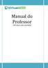 Manual do Professor VIRTUALCLASS SYSTEMS