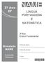 LÍNGUA PORTUGUESA E MATEMÁTICA