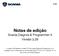 Notas de edição. Scania Diagnos & Programmer 3 Versão 2.28