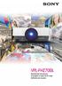 VPL-FHZ700L Qualidade duradoura. O projetor a laser 3LCD mais brilhante do mundo