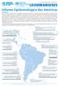 LEISHMANIOSES. Informe Epidemiológico das Américas. Organização Pan-Americana da Saúde ESCRITÓRIO REGIONAL PARA AS Américas