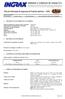 PRODUTO: UNIX BVO DATA: 07/08/2009 Nº FISPQ TAB 061 REVISADA 20/04/2015 ANULA E SUBSTITUI VERSÃO: TODAS ANTERIORES