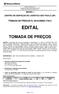 TOMADA DE PREÇOS N. 2010/29606 (7421) EDITAL TOMADA DE PREÇOS