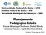 Planejamento Pedagógico/Estudo Escola Municipal Professor Nadal Sfredo Orientadora Formadora Angelita Maria Pereira Machado